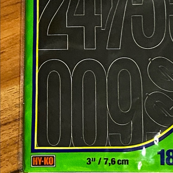 HYKO Products Company Office Hyko Products Selfadhesive Numbers